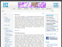 Tablet Screenshot of hycom.org